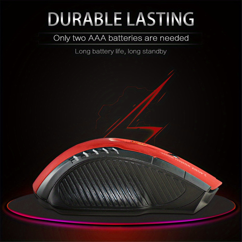 mini 2 4ghz wireless mouse with usb receiver gamer 1600dpi mice for computer pc laptop computer mice gaming laser optical details 3