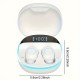 Wireless earphones, mini in-ear music earphones, intelligent noise cancellation, high-definition digital display screen earphones, gaming headphones, super long standby